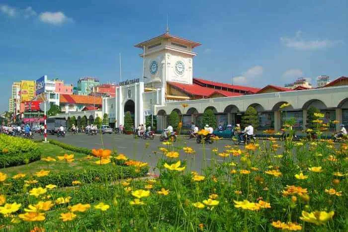 Ben Thanh market in Ho Chi Minh City where you can buy anything